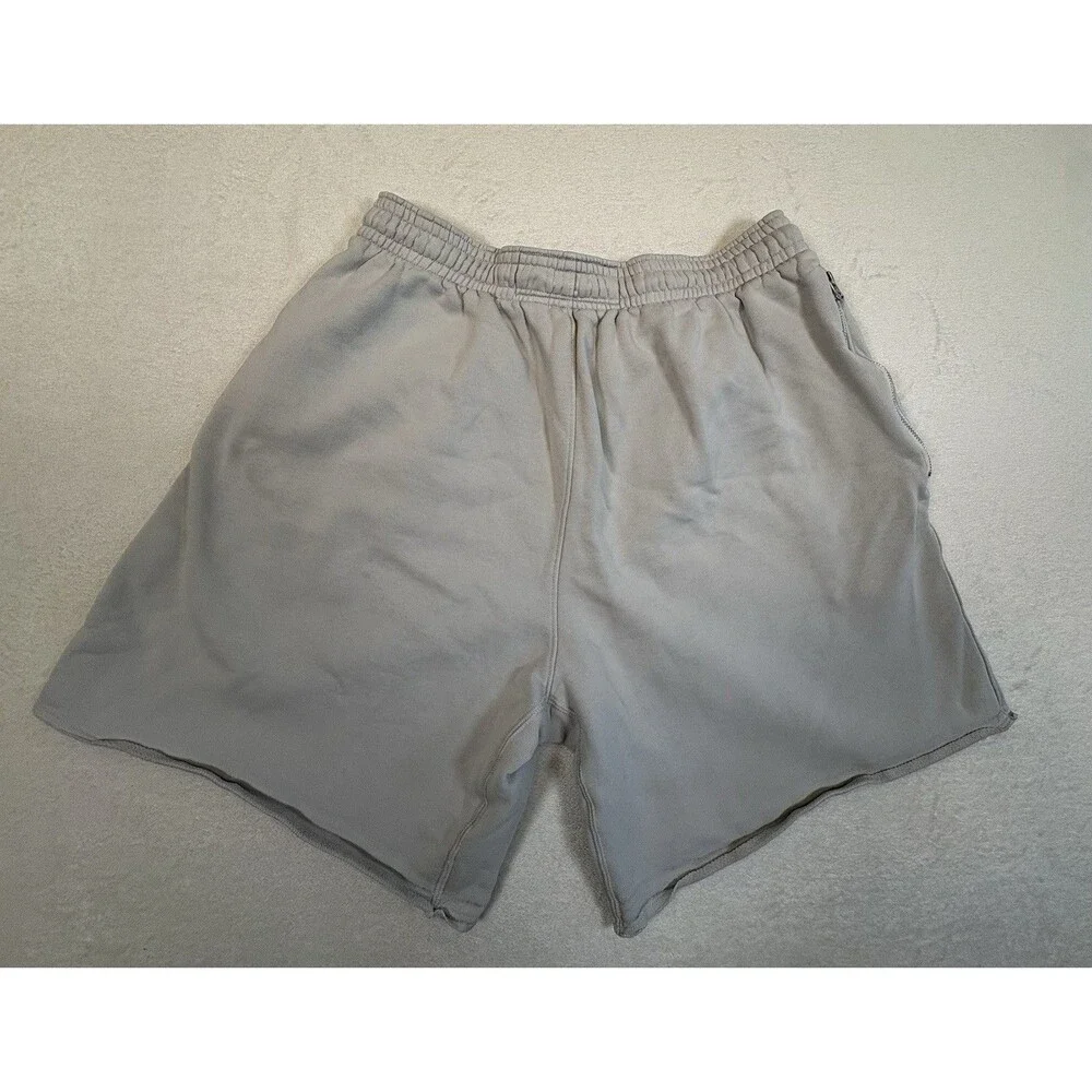 Nike NBA Minnesota Timberwolves Standard Issue Fleece Shorts XL Gray Zip